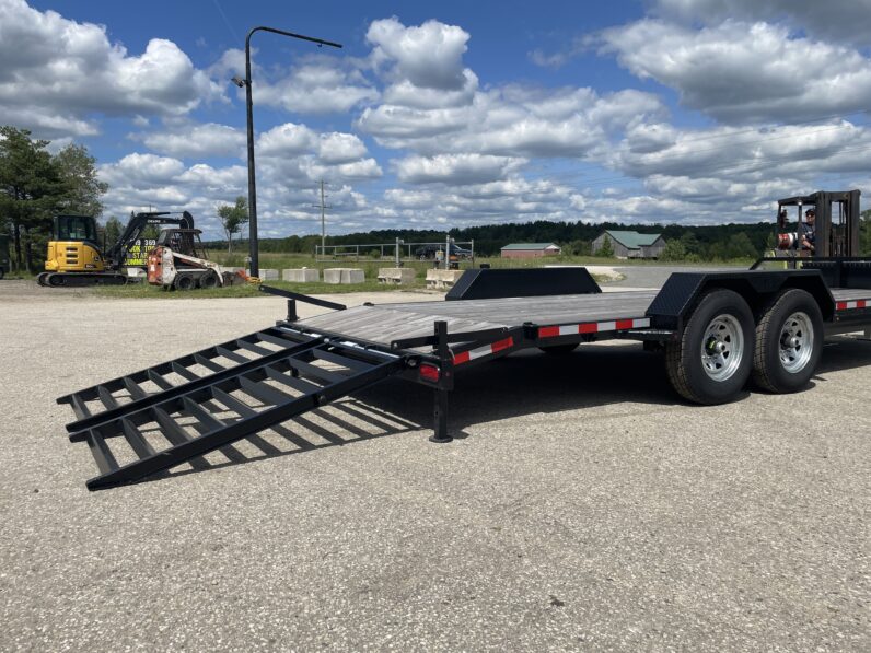 
								2025 One-Sixteen 82″ x 18+2ft Equipment Trailer 14,000lbs full									