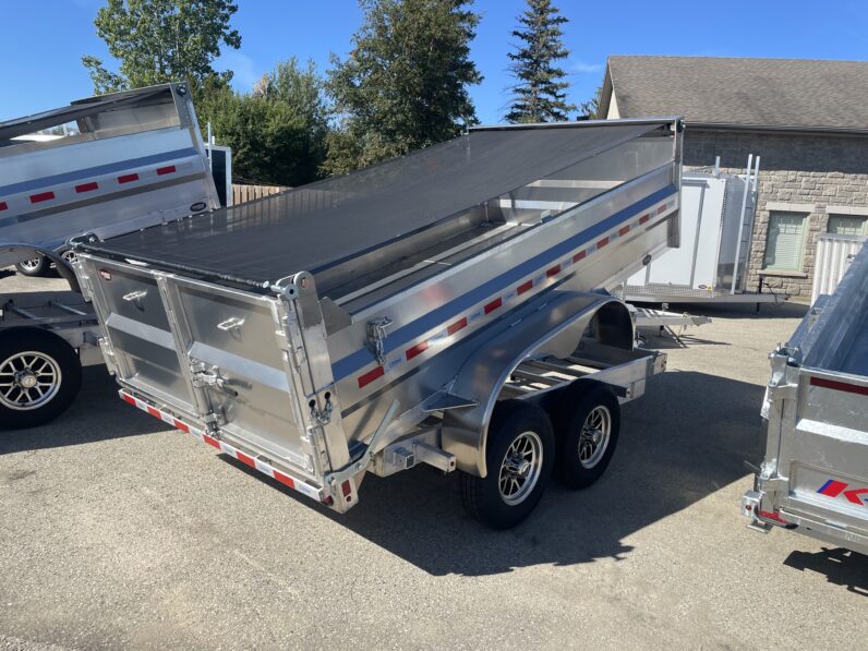 
								2026 Enbeck 6x12ft Dump Trailer 9,900lbs full									