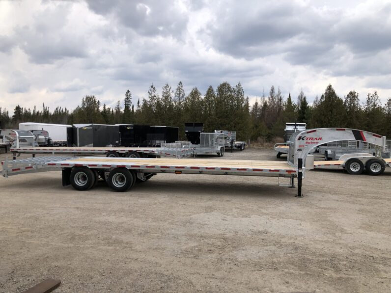 
								2025 K-Trail 25+5ft Beavertail Gooseneck Flatbed 28,075lbs full									