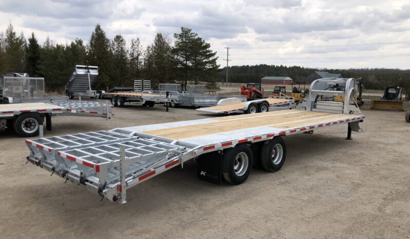 
								2025 K-Trail 25+5ft Beavertail Gooseneck Flatbed 28,075lbs full									