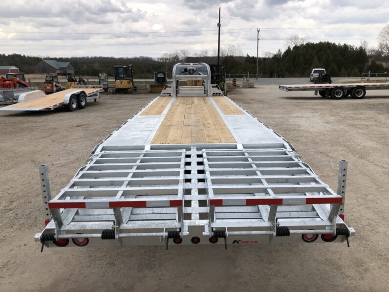 
								2025 K-Trail 25+5ft Beavertail Gooseneck Flatbed 28,075lbs full									