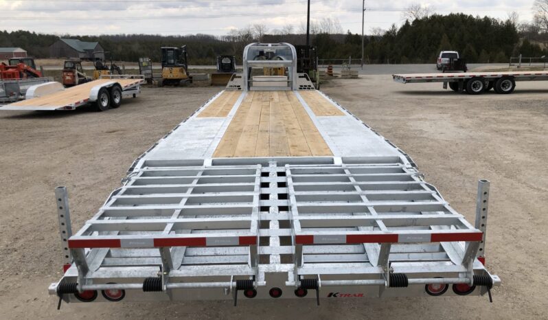 
								2025 K-Trail 25+5ft Beavertail Gooseneck Flatbed 28,075lbs full									