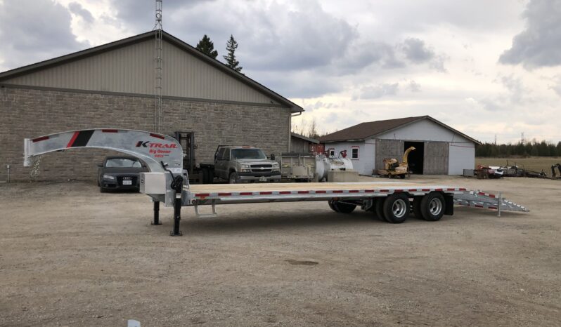 
								2025 K-Trail 25+5ft Beavertail Gooseneck Flatbed 28,075lbs full									