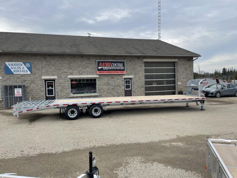 
								2025 K-Trail 30+5ft Beavertail Gooseneck Flatbed 35,250lbs full									