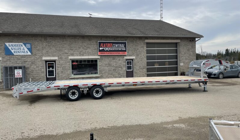 
								2025 K-Trail 30+5ft Beavertail Gooseneck Flatbed 35,250lbs full									