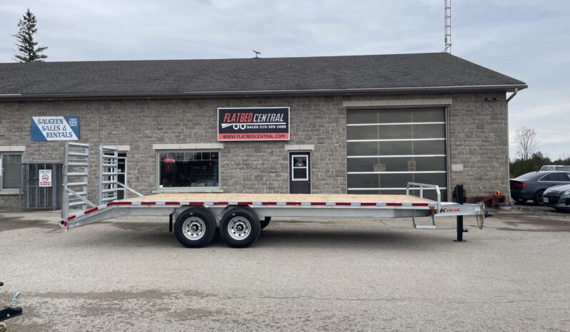 
								2025 K-Trail 102”x20+3ft Beavertail Deckover Flatbed 14,000lbs full									