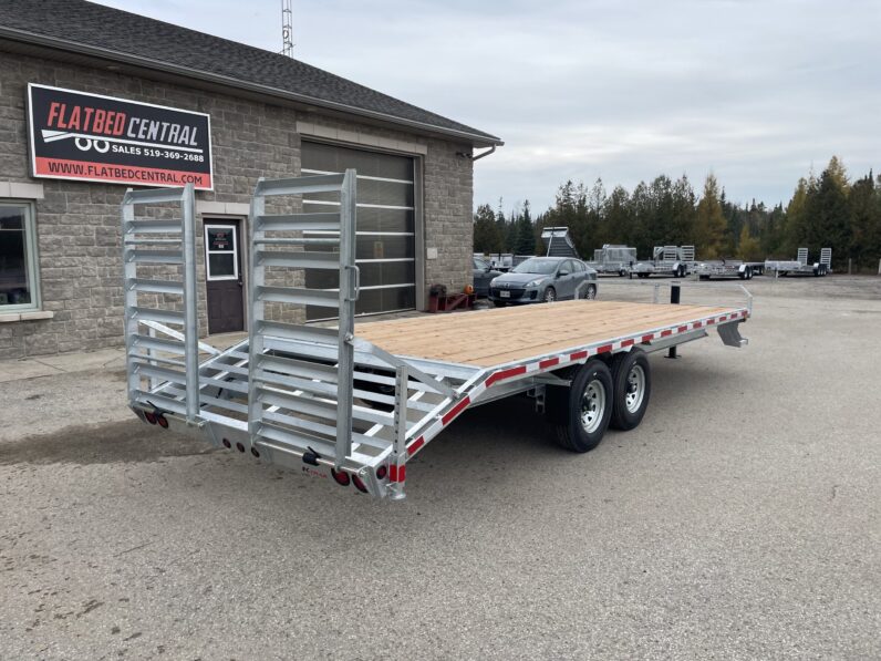 
								2025 K-Trail 102”x20+3ft Beavertail Deckover Flatbed 14,000lbs full									