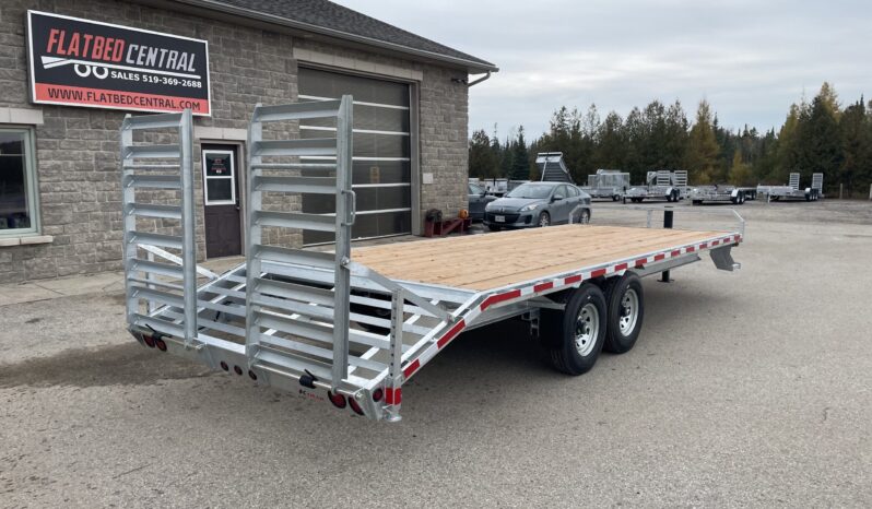 
								2025 K-Trail 102”x20+3ft Beavertail Deckover Flatbed 14,000lbs full									