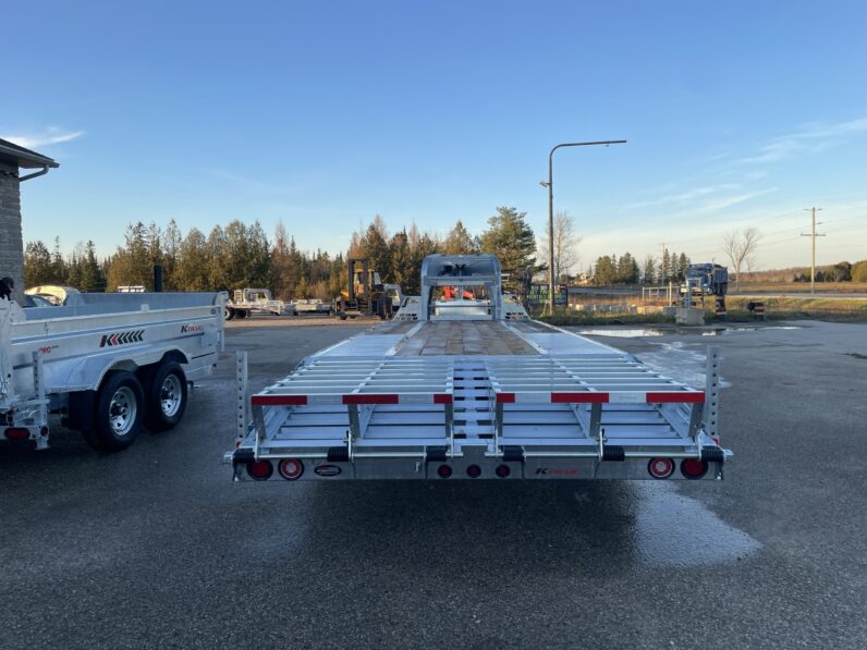 
								2025 K-Trail 20+5ft Beavertail Gooseneck Flatbed 28,075lbs full									