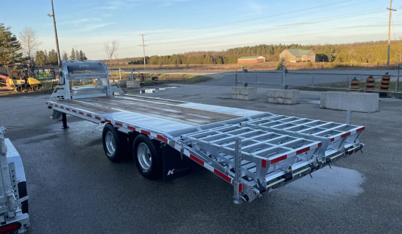 
								2025 K-Trail 20+5ft Beavertail Gooseneck Flatbed 28,075lbs full									