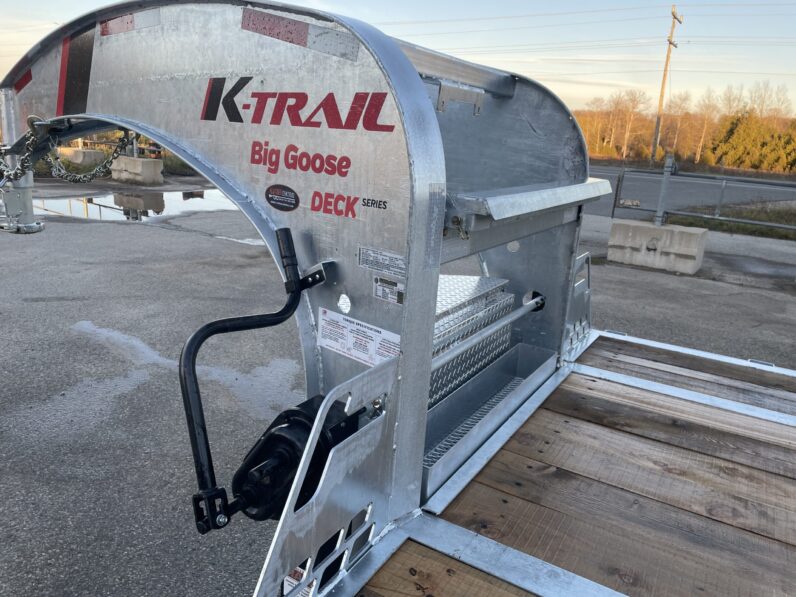 
								2025 K-Trail 20+5ft Beavertail Gooseneck Flatbed 28,075lbs full									