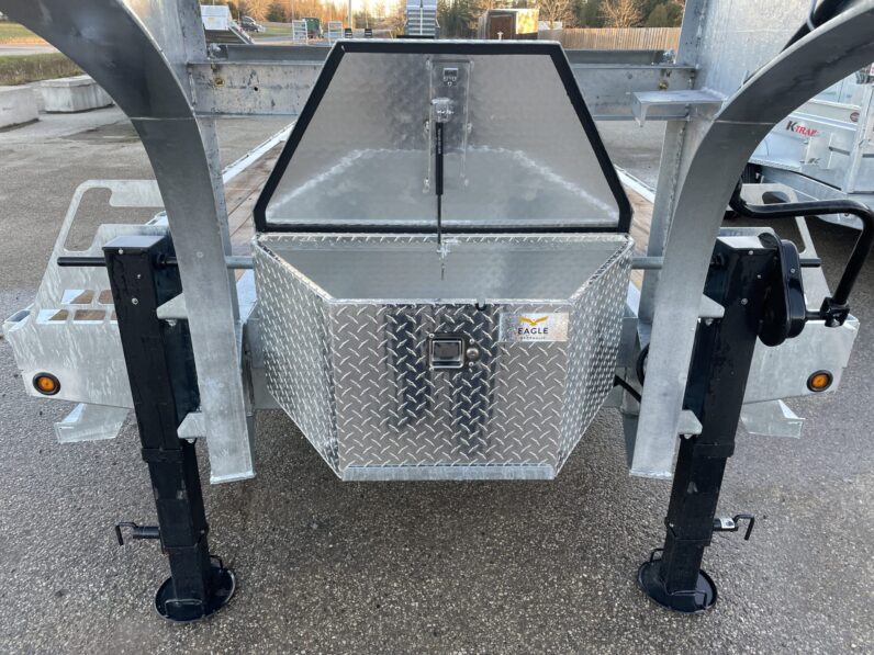 
								2025 K-Trail 20+5ft Beavertail Gooseneck Flatbed 28,075lbs full									
