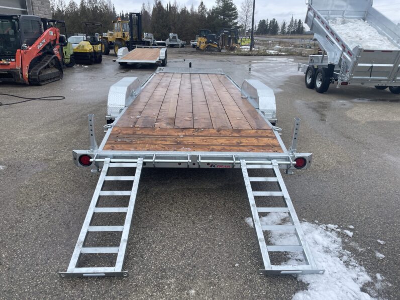 
								2025 K-Trail 82″ x 18+2ft Equipment Trailer 14,000lbs full									