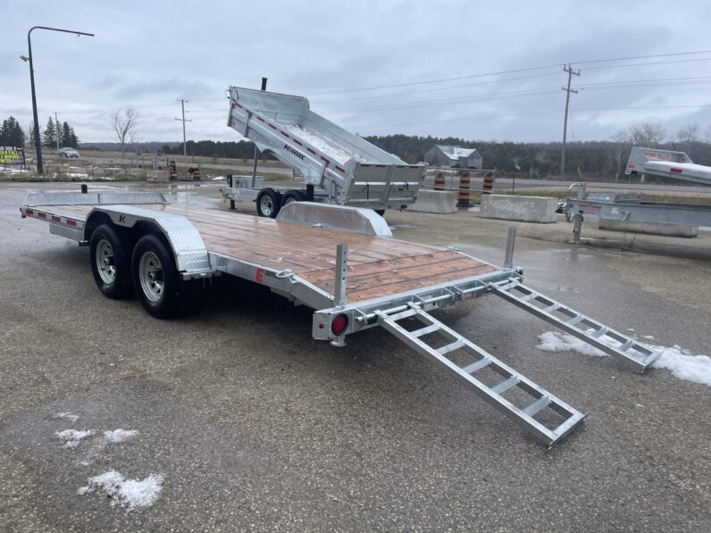 
								2025 K-Trail 82″ x 18+2ft Equipment Trailer 14,000lbs full									