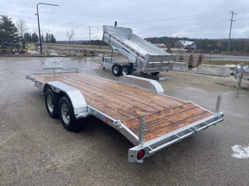 
								2025 K-Trail 82″ x 18+2ft Equipment Trailer 14,000lbs full									