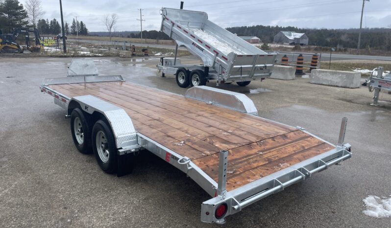 
								2025 K-Trail 82″ x 18+2ft Equipment Trailer 14,000lbs full									