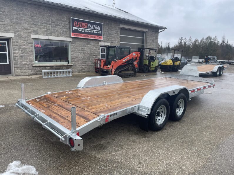 
								2025 K-Trail 82″ x 18+2ft Equipment Trailer 14,000lbs full									