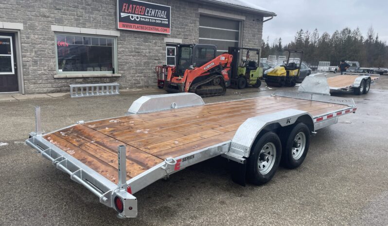 
								2025 K-Trail 82″ x 18+2ft Equipment Trailer 14,000lbs full									