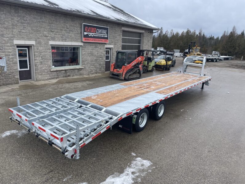 
								2025 K-Trail 30+5ft Beavertail Gooseneck Flatbed 35,250lbs full									