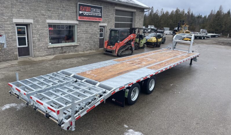 
								2025 K-Trail 30+5ft Beavertail Gooseneck Flatbed 35,250lbs full									