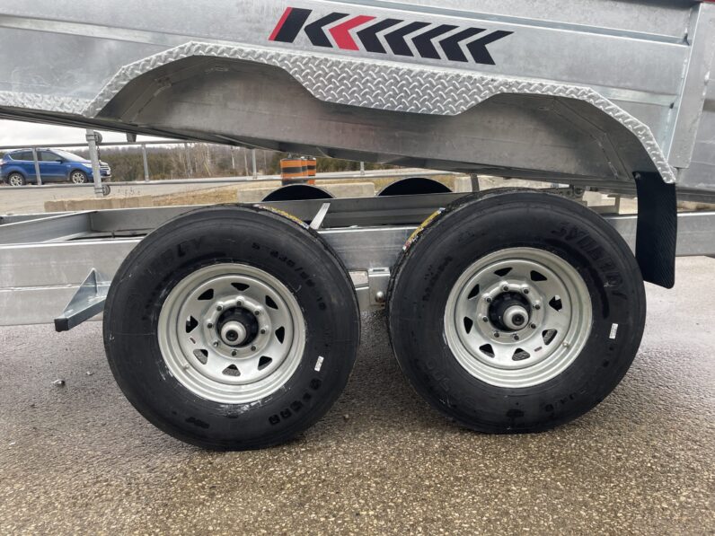 
								2025 K-Trail 82″x14ft Dump Trailer 14,000lbs full									