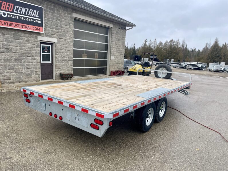 
								2024 One-Sixteen 102″ x 18ft Deckover Flatbed 9,990lbs full									