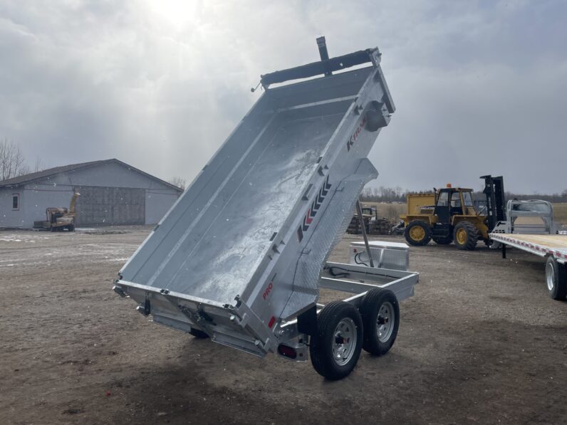 
								2025 K-Trail 5x10ft Dump Trailer 7,000lbs full									