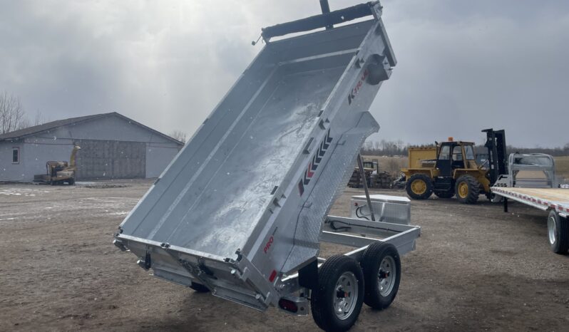 
								2025 K-Trail 5x10ft Dump Trailer 7,000lbs full									