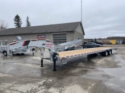 2025 K-Trail 40ft Straight Deck Gooseneck Flatbed 35,250lbs