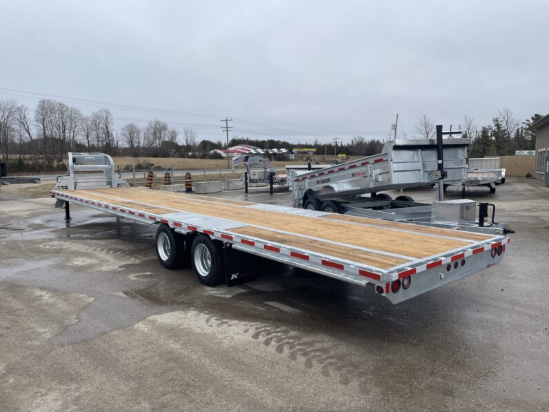 
								2025 K-Trail 40ft Straight Deck Gooseneck Flatbed 35,250lbs full									