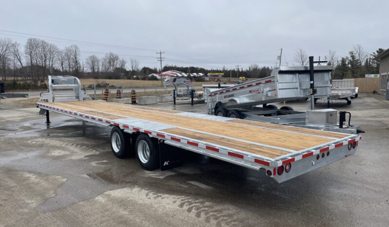 
								2025 K-Trail 40ft Straight Deck Gooseneck Flatbed 35,250lbs full									