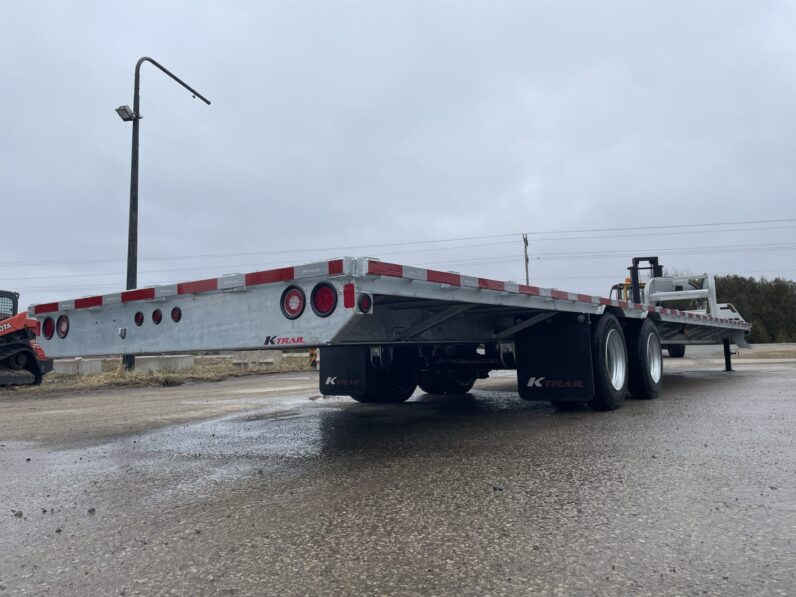 
								2025 K-Trail 40ft Straight Deck Gooseneck Flatbed 35,250lbs full									