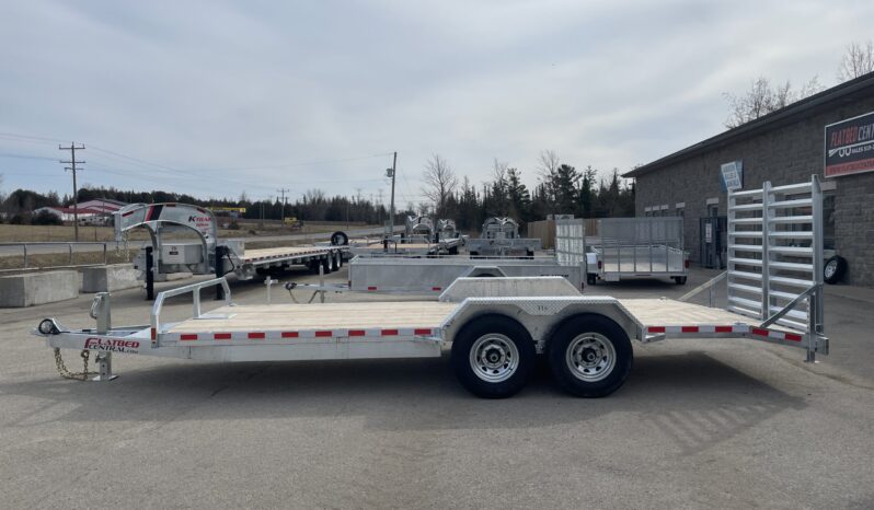 
								2025 One-Sixteen 82″x18+2ft Beavertail Equipment Trailer 14,000lbs full									