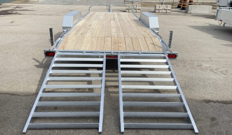 
								2025 One-Sixteen 82″x18+2ft Beavertail Equipment Trailer 14,000lbs full									