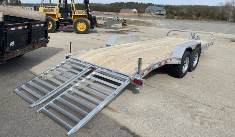 
								2025 One-Sixteen 82″x18+2ft Beavertail Equipment Trailer 14,000lbs full									