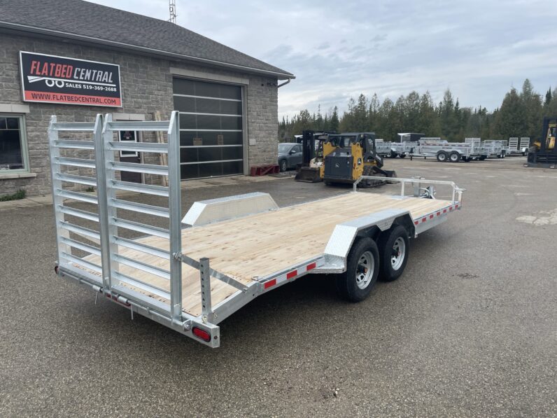 
								2024 One-Sixteen 82″ x 18+2ft Equipment Trailer 9,990lbs full									