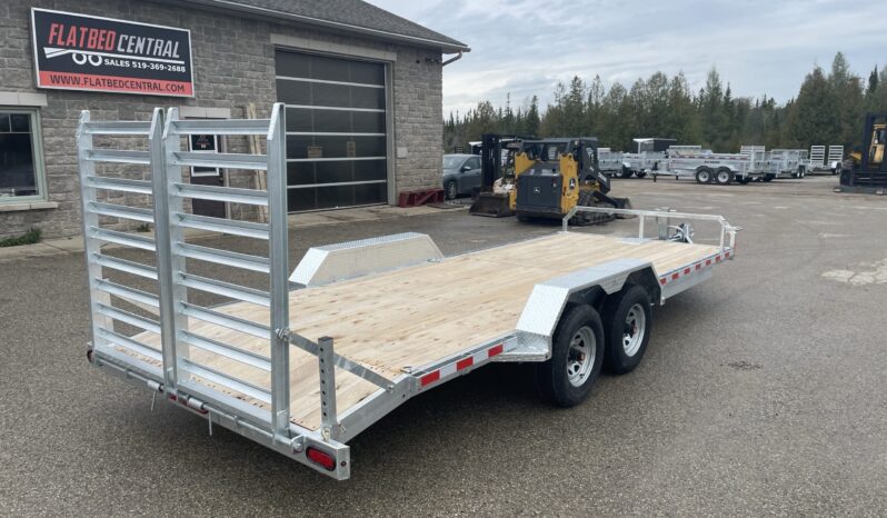 
								2024 One-Sixteen 82″ x 18+2ft Equipment Trailer 9,990lbs full									