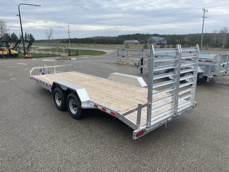 
								2024 One-Sixteen 82″ x 18+2ft Equipment Trailer 9,990lbs full									