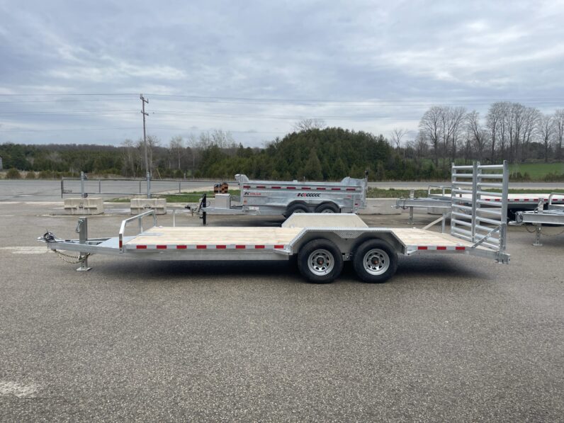 
								2024 One-Sixteen 82″ x 18+2ft Equipment Trailer 9,990lbs full									