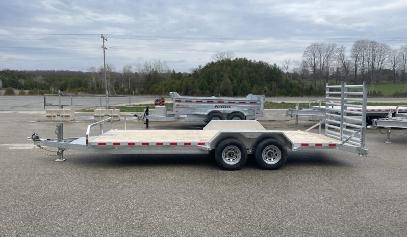 
								2024 One-Sixteen 82″ x 18+2ft Equipment Trailer 9,990lbs full									