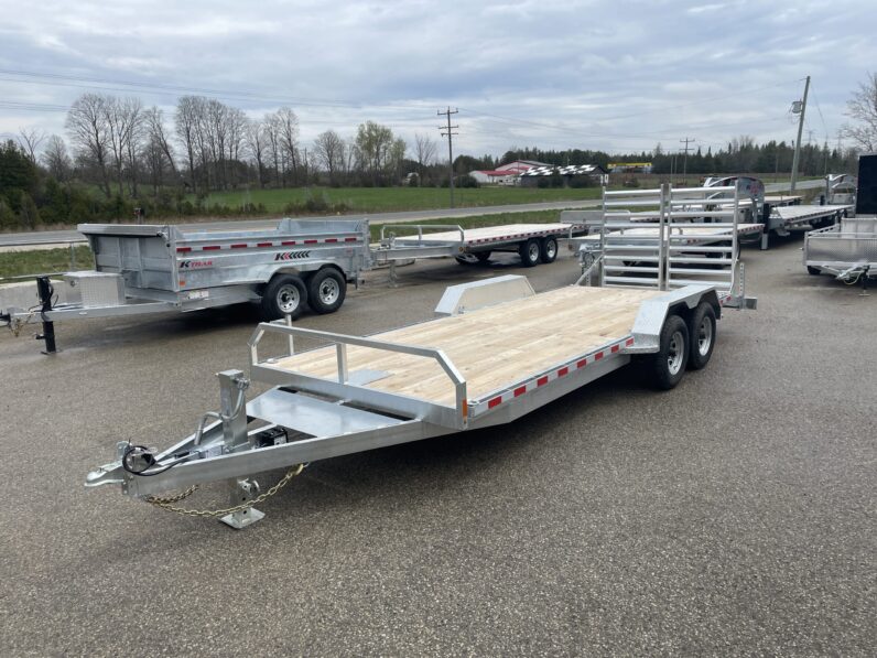 
								2024 One-Sixteen 82″ x 18+2ft Equipment Trailer 9,990lbs full									