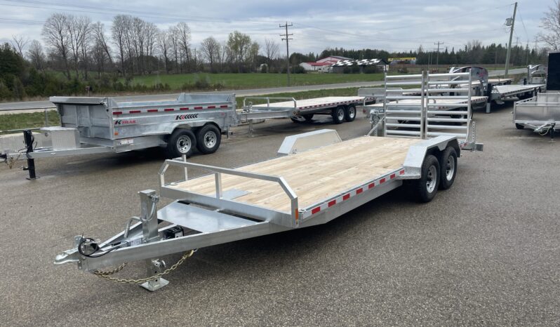 
								2024 One-Sixteen 82″ x 18+2ft Equipment Trailer 9,990lbs full									