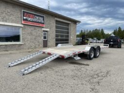 2025 Enbeck 80″ x 18+2ft Equipment Trailer 9,990lbs