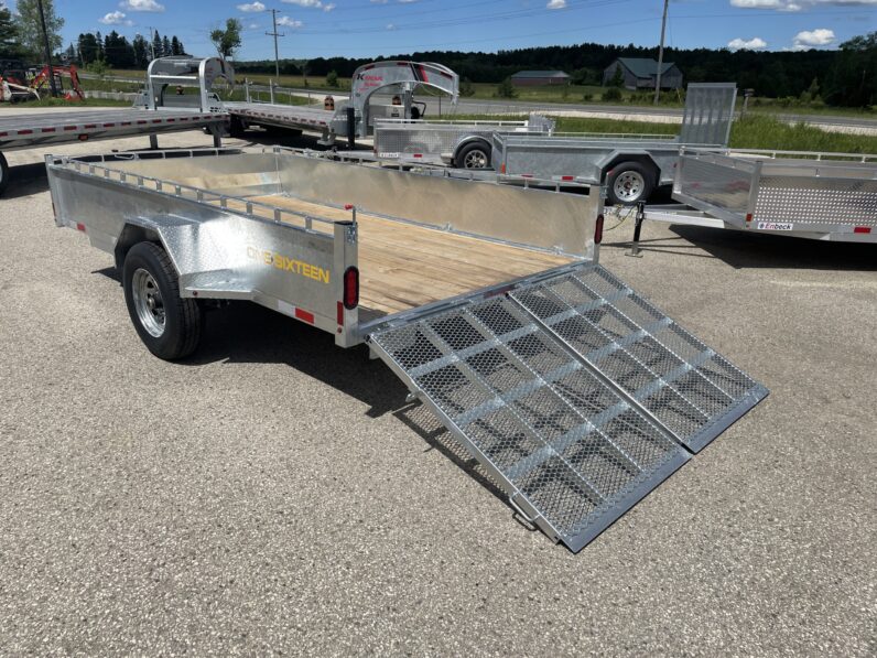 
								2025 One-Sixteen 80″ x 12ft Utility Trailer 5,200lbs full									