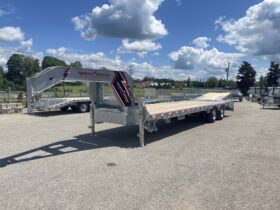 2025 Triumph 25+5ft Beavertail Gooseneck Flatbed 28,800lbs