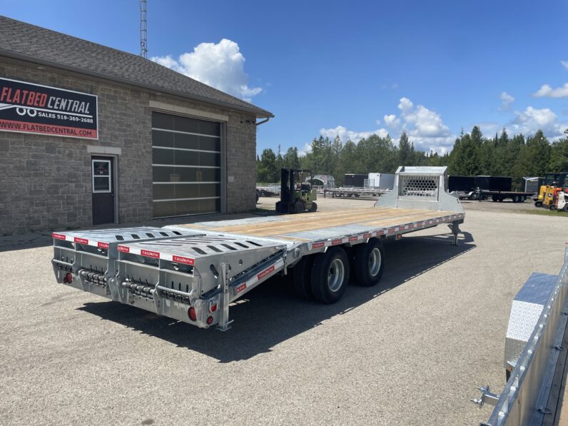 
								2025 Triumph 25+5ft Beavertail Gooseneck Flatbed 28,800lbs full									