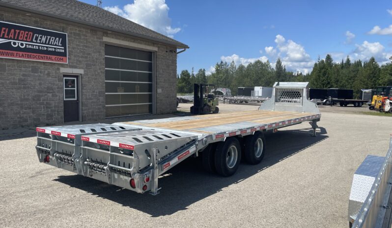 
								2025 Triumph 25+5ft Beavertail Gooseneck Flatbed 28,800lbs full									