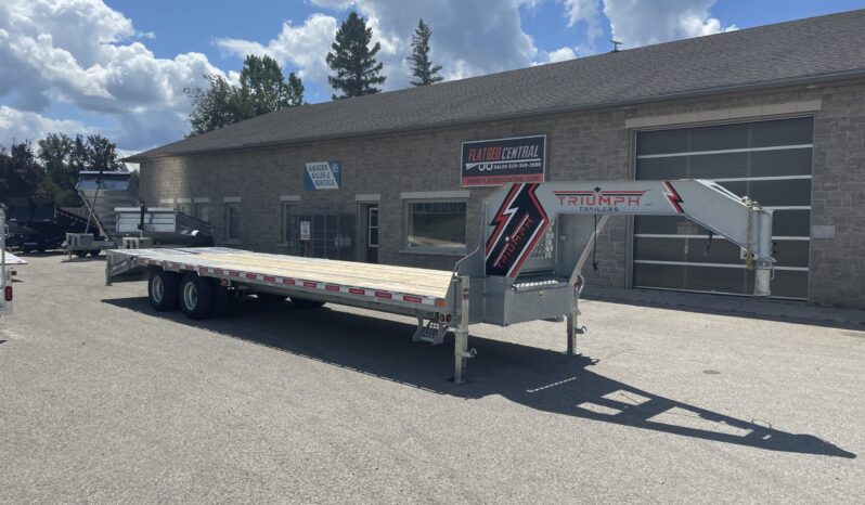 
								2025 Triumph 25+5ft Beavertail Gooseneck Flatbed 28,800lbs full									