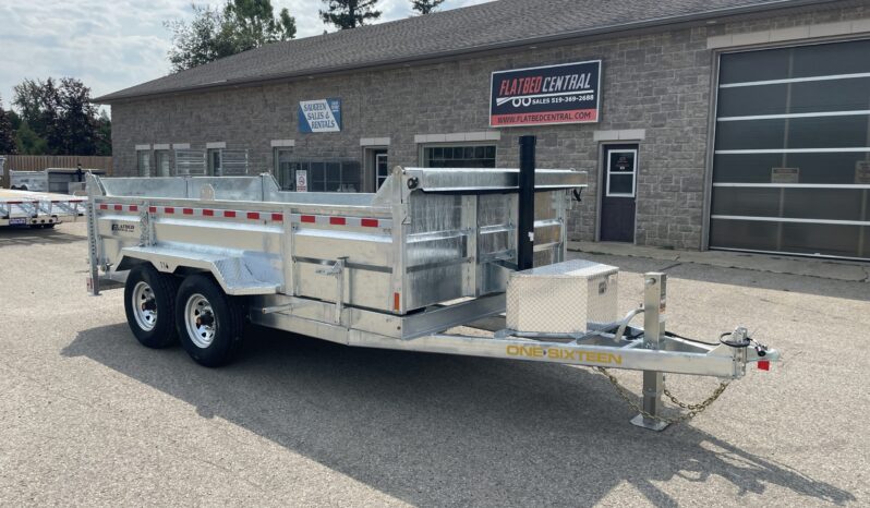 
								2025 One-Sixteen 82″ x 14ft Dump Trailer 14,000lbs full									