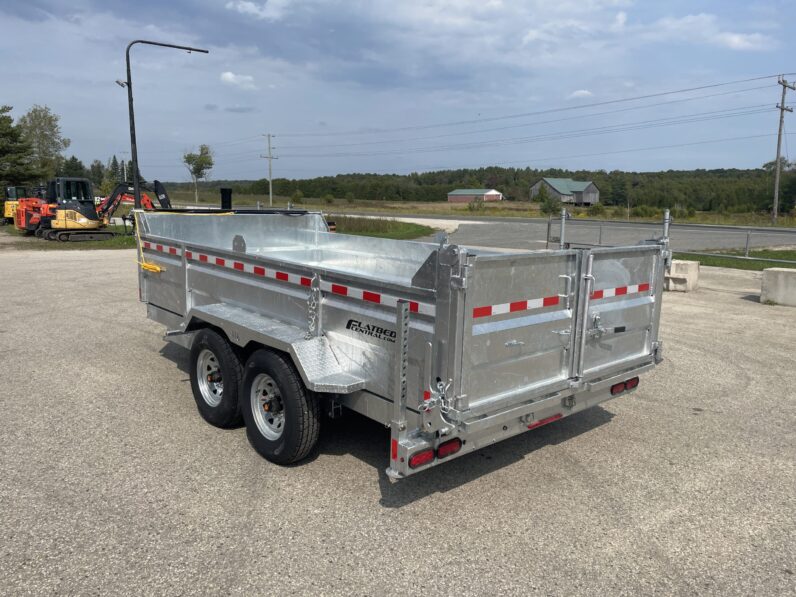 
								2025 One-Sixteen 82″ x 14ft Dump Trailer 14,000lbs full									